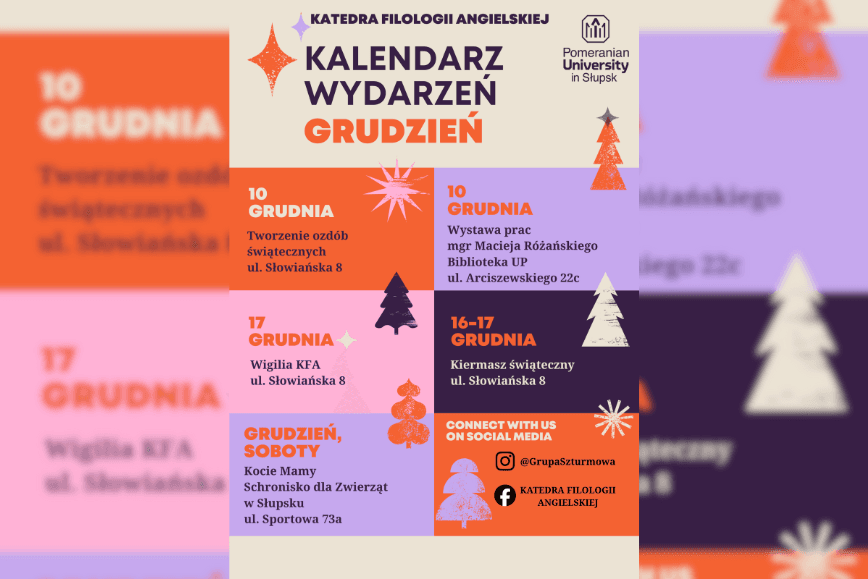 Kalendarz Wydarzeń - grudzień