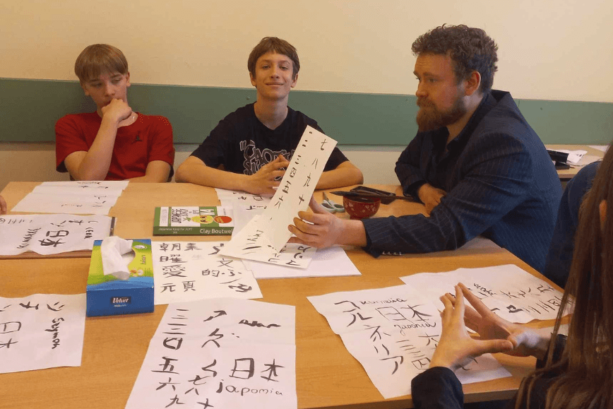 Spotkanie z kulturą i językiem Japonii w Katedrze Filologii Angielskiej